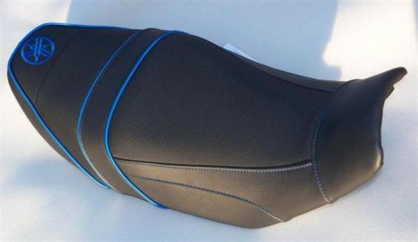 Sitzbezug Sitzbankbezug für Yamaha XJ 900 F 4BB Neuer Bezug mit Logo