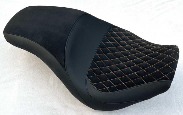Sitzbank neu beziehen für Kawasaki VN 900 Vulcan 900 Farbe wählbar Sitz beziehen