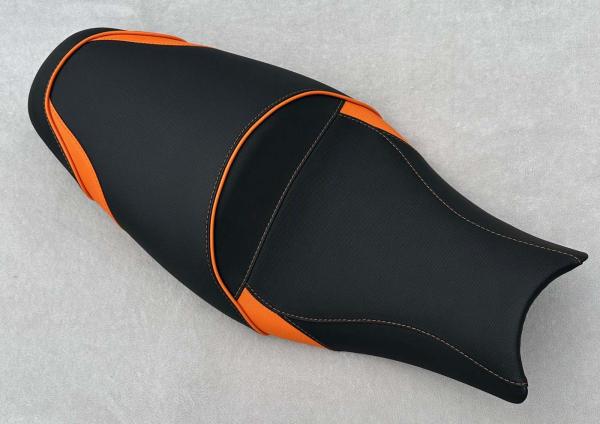 Sitzbezug für Kawasaki ER-6 ER-6n ER-6f 2006-08 Farben wählbar Sitzbankbezug