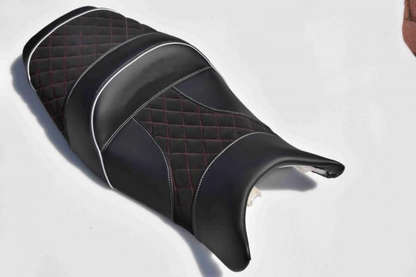 Sitzbank beziehen für Honda CBR1100 XX Super Blackbird SC35 Farben wählbar