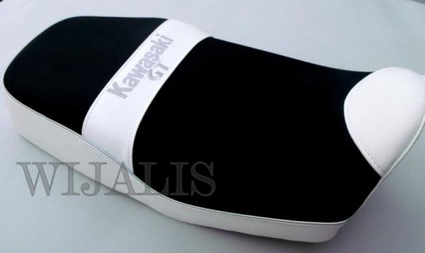 Sitzbezug für Kawasaki GT 550 GT550 Bezug Sitzbankbezug -Farben wählbar