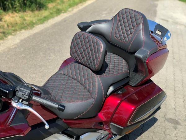 Sitzbank beziehen für Honda GL 1800 Gold Wing ab 2018 SC79 -Farbe wählbar