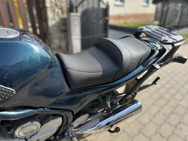 Sitzbank Sitz NEU beziehen für Yamaha XJ600s/n Diversion -Farbe wählbar