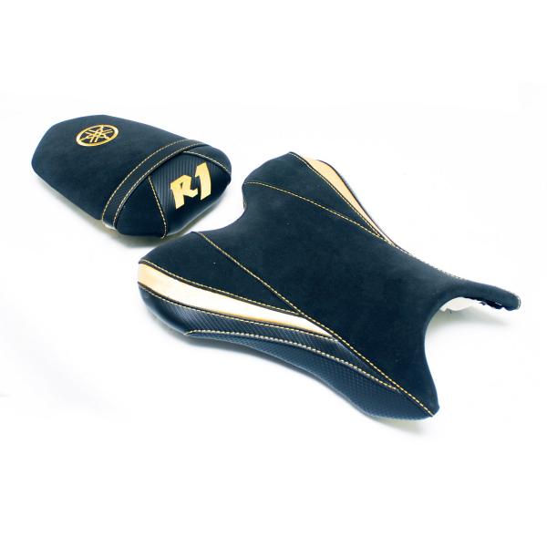 Sitzbank neu beziehen für Yamaha R1 RN12 YZF-R1 2004-2006 Farben wählbar