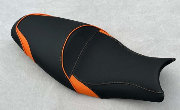 Sitzbank neu beziehen für Kawasaki ER-6 ER-6n ER-6f 2006-08 Farben wählbar